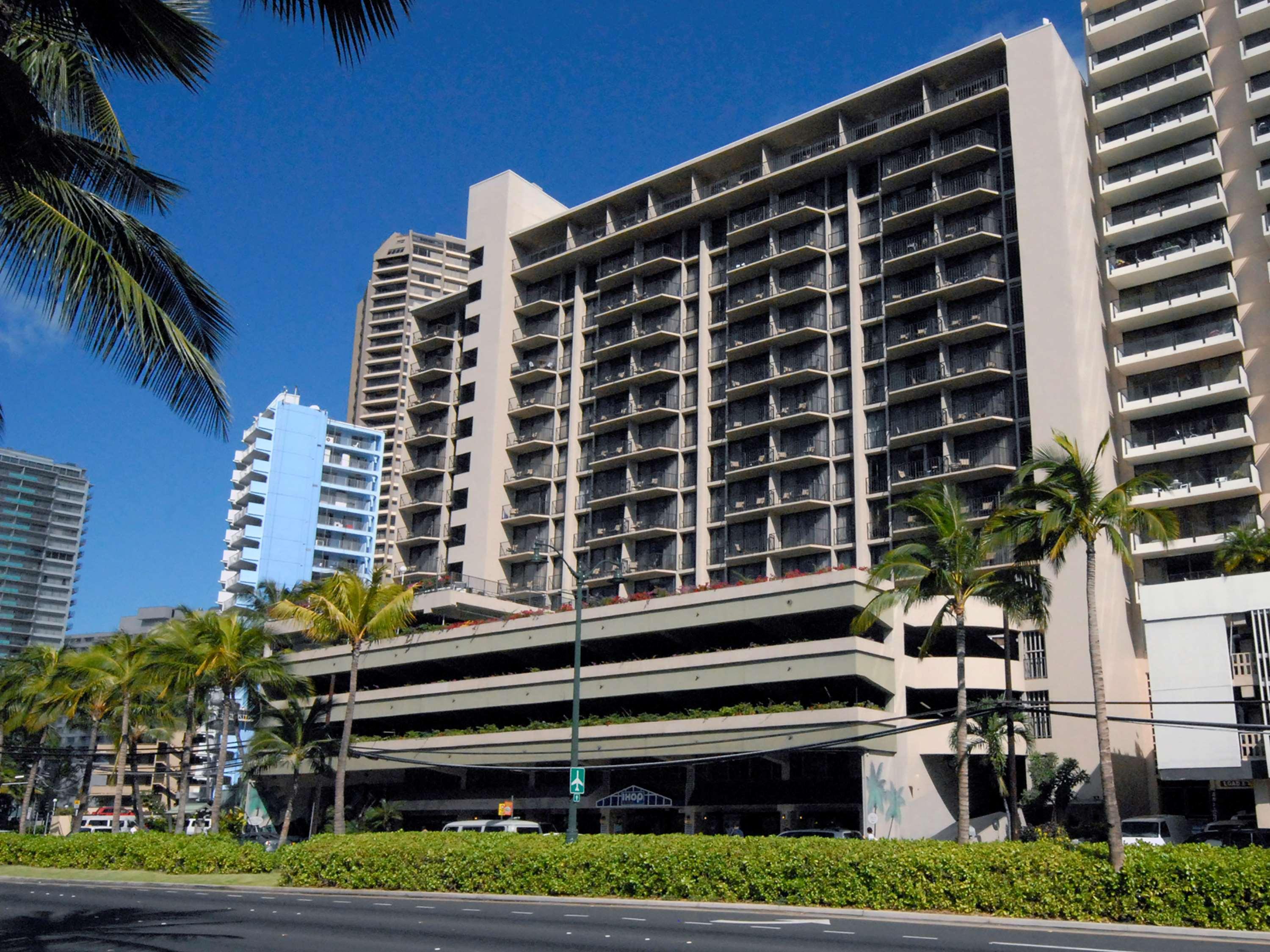 Aqua Palms Waikiki Aparthotel Honolulu Eksteriør bilde