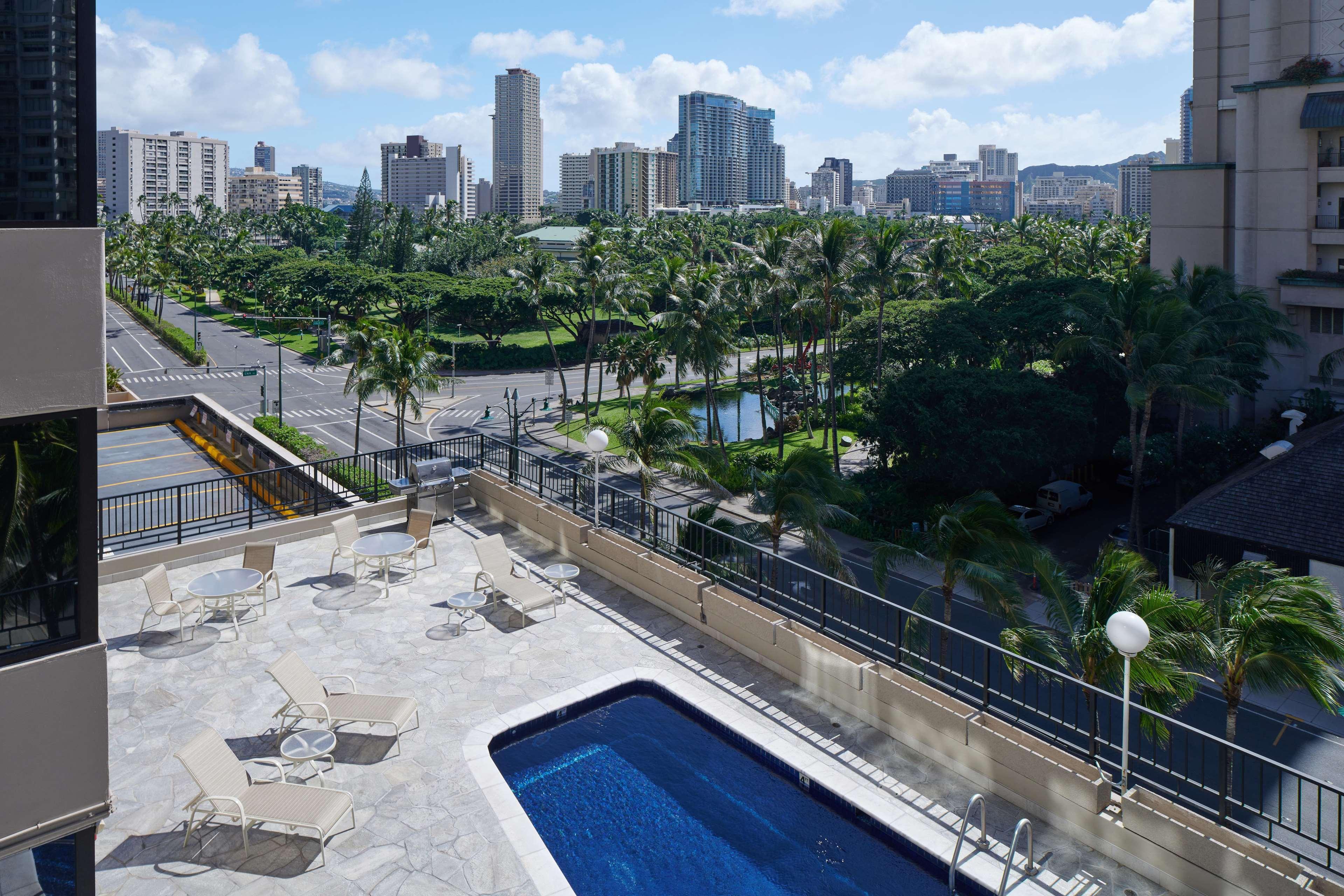 Aqua Palms Waikiki Aparthotel Honolulu Eksteriør bilde