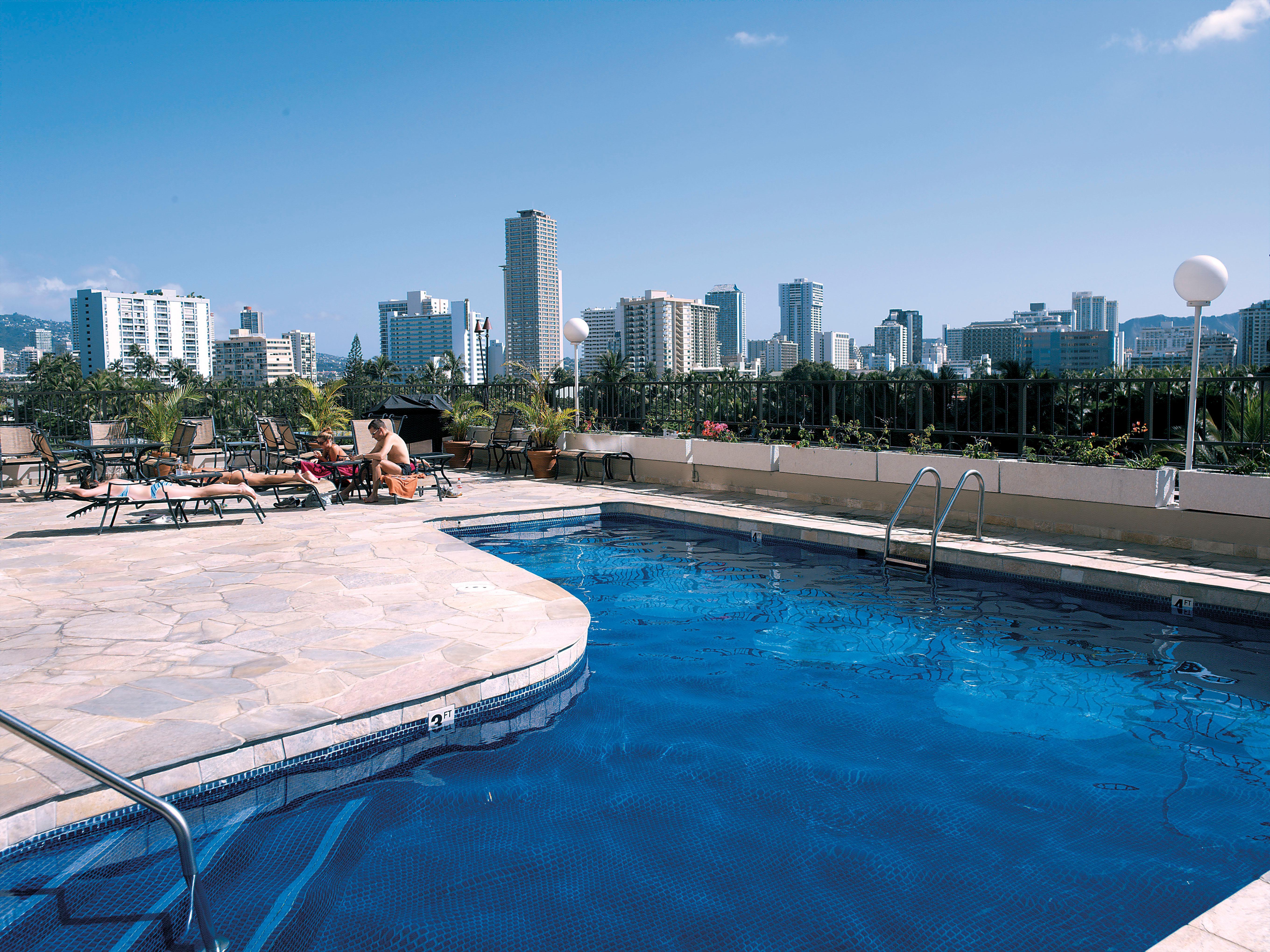 Aqua Palms Waikiki Aparthotel Honolulu Eksteriør bilde