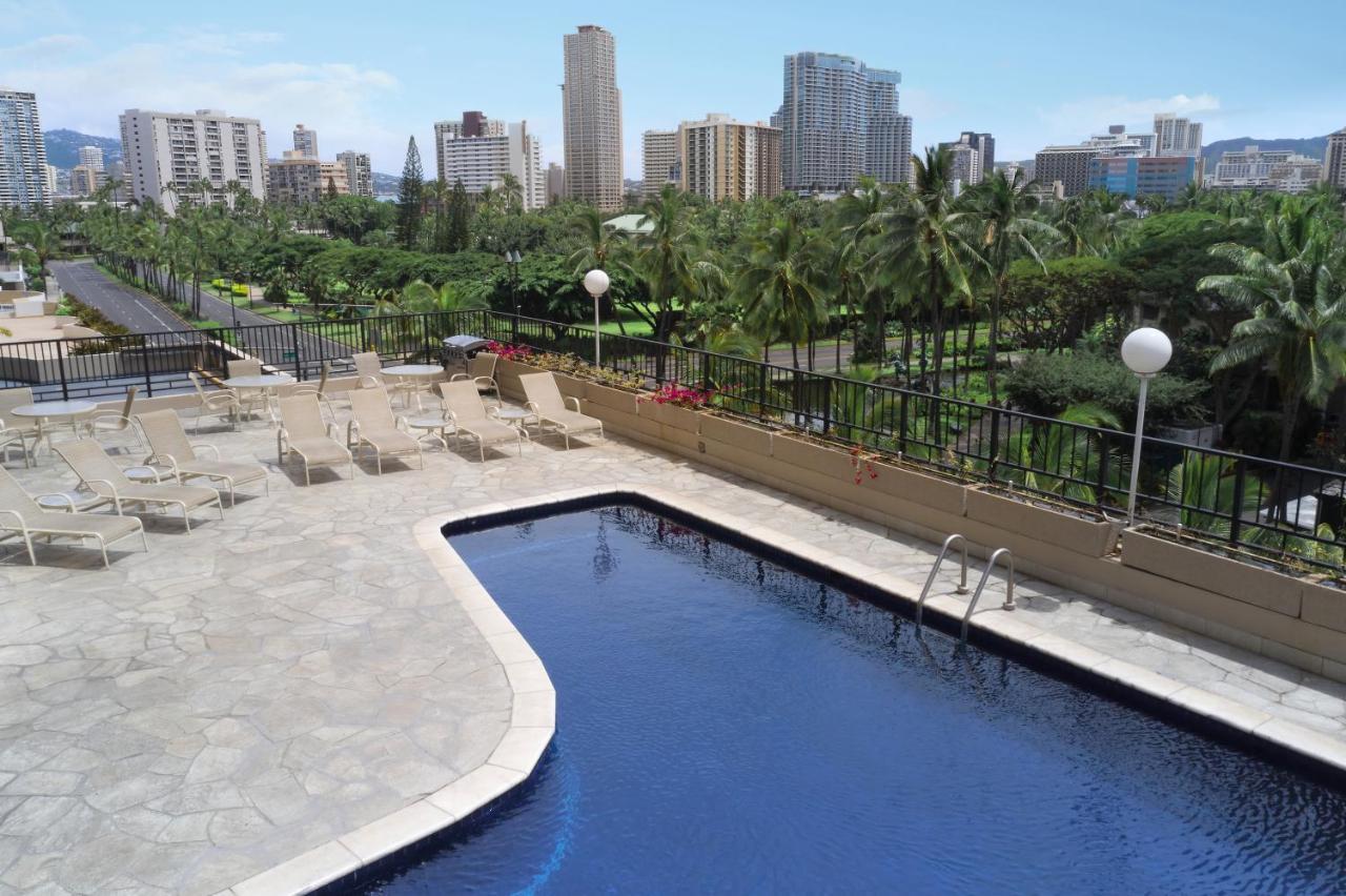 Aqua Palms Waikiki Aparthotel Honolulu Eksteriør bilde