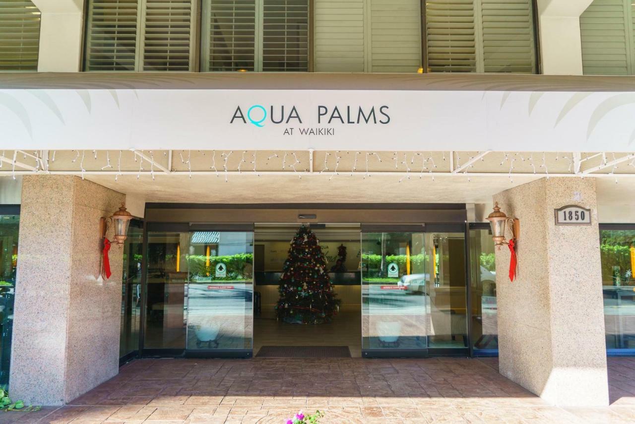 Aqua Palms Waikiki Aparthotel Honolulu Eksteriør bilde