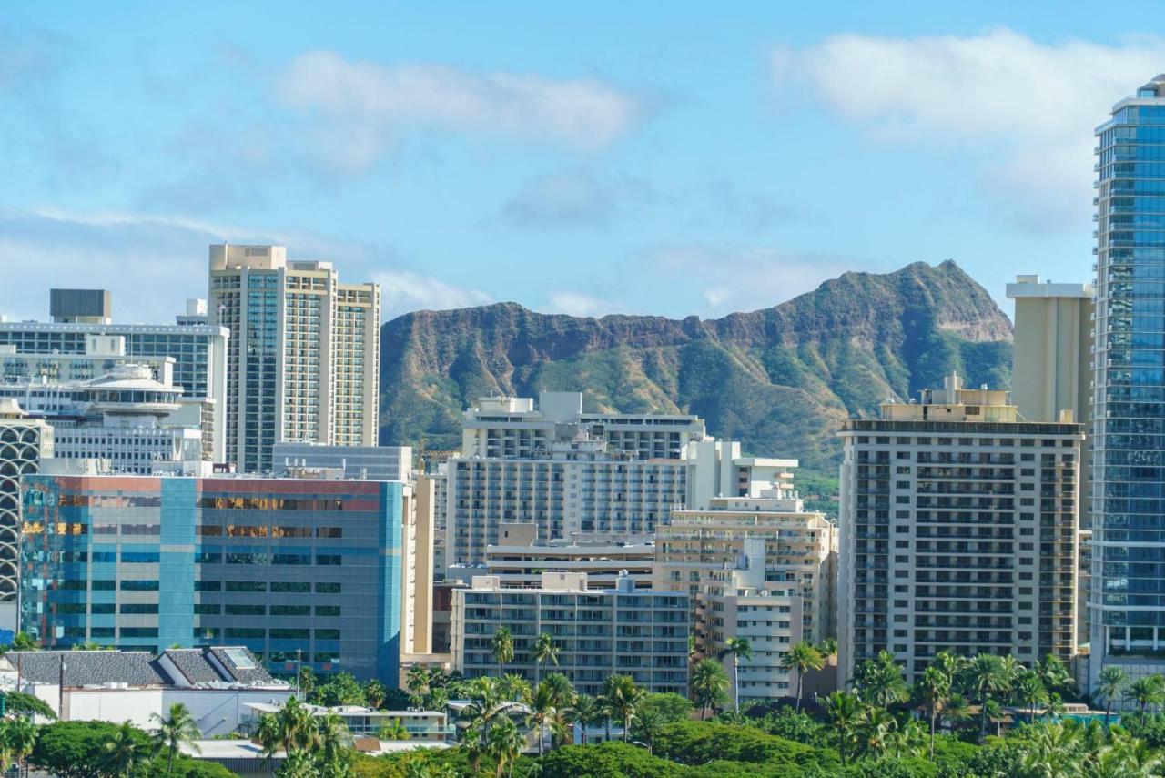 Aqua Palms Waikiki Aparthotel Honolulu Eksteriør bilde